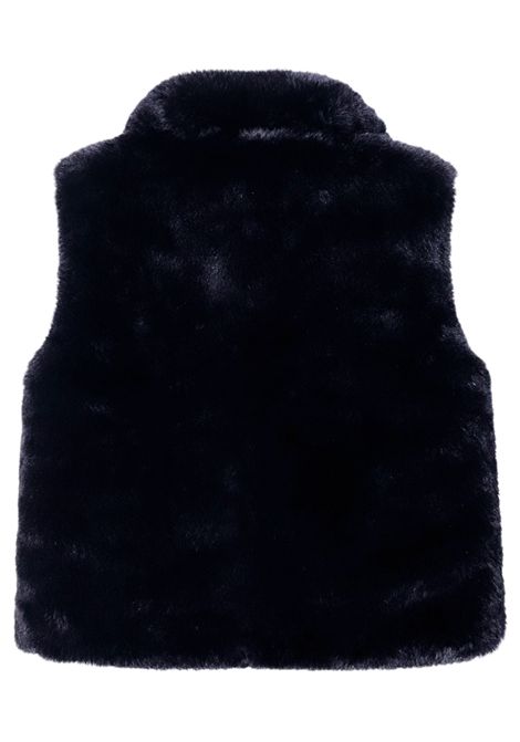 Black sleeveless girl's jacket Manila Grace | M2899W25/SUNERO